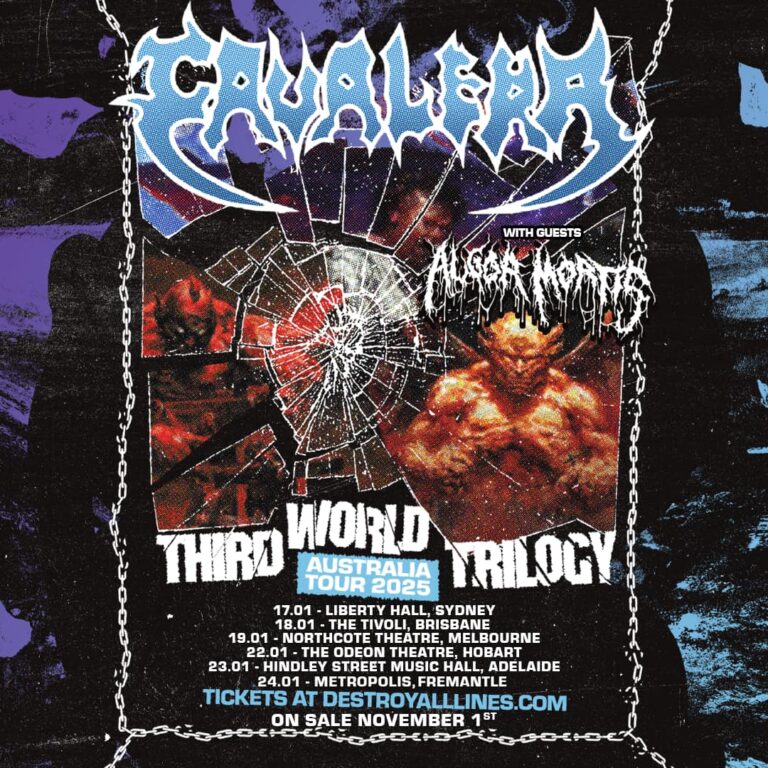 Cavalera to play Australia tour in January 2025
