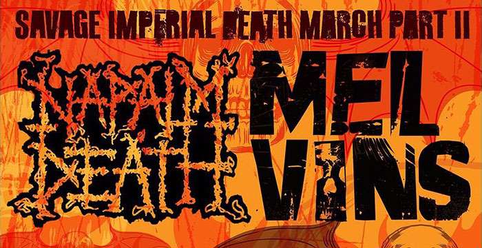 Napalm Death and the Melvins to tour US in Spring 2025