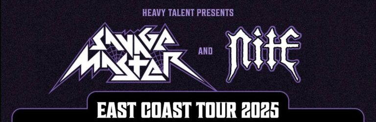 SAVAGE MASTER and NITE announce US dates