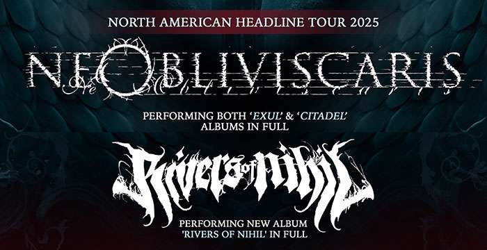 NE OBLIVISCARIS announce North American tour